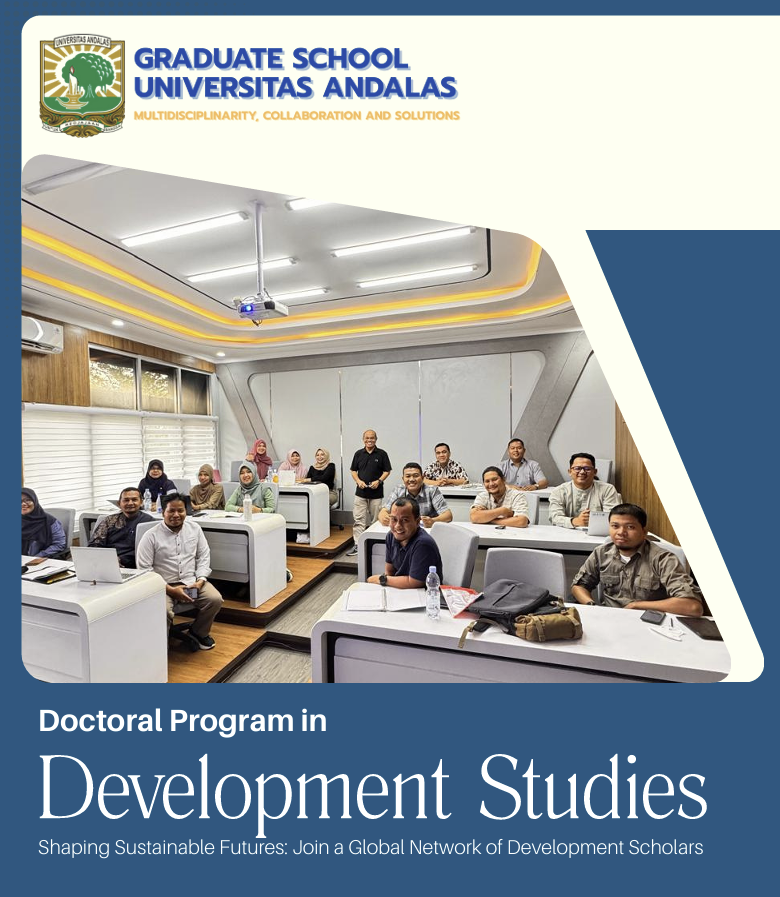 Sampul Booklet Program Doktor Studi Pembangunan