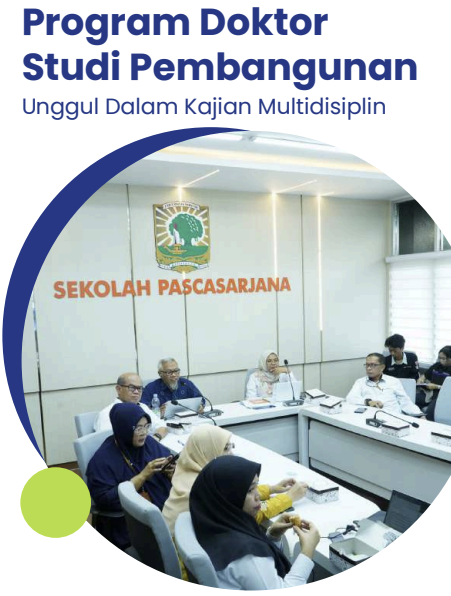 Pamflet Program Doktor Studi Pembangunan (Pratinjau)
